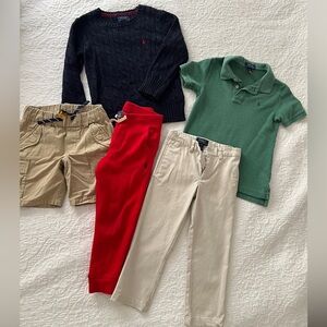 Bundle deal Great for school Polo Ralph Lauren boys 3T–5T (5 pcs )